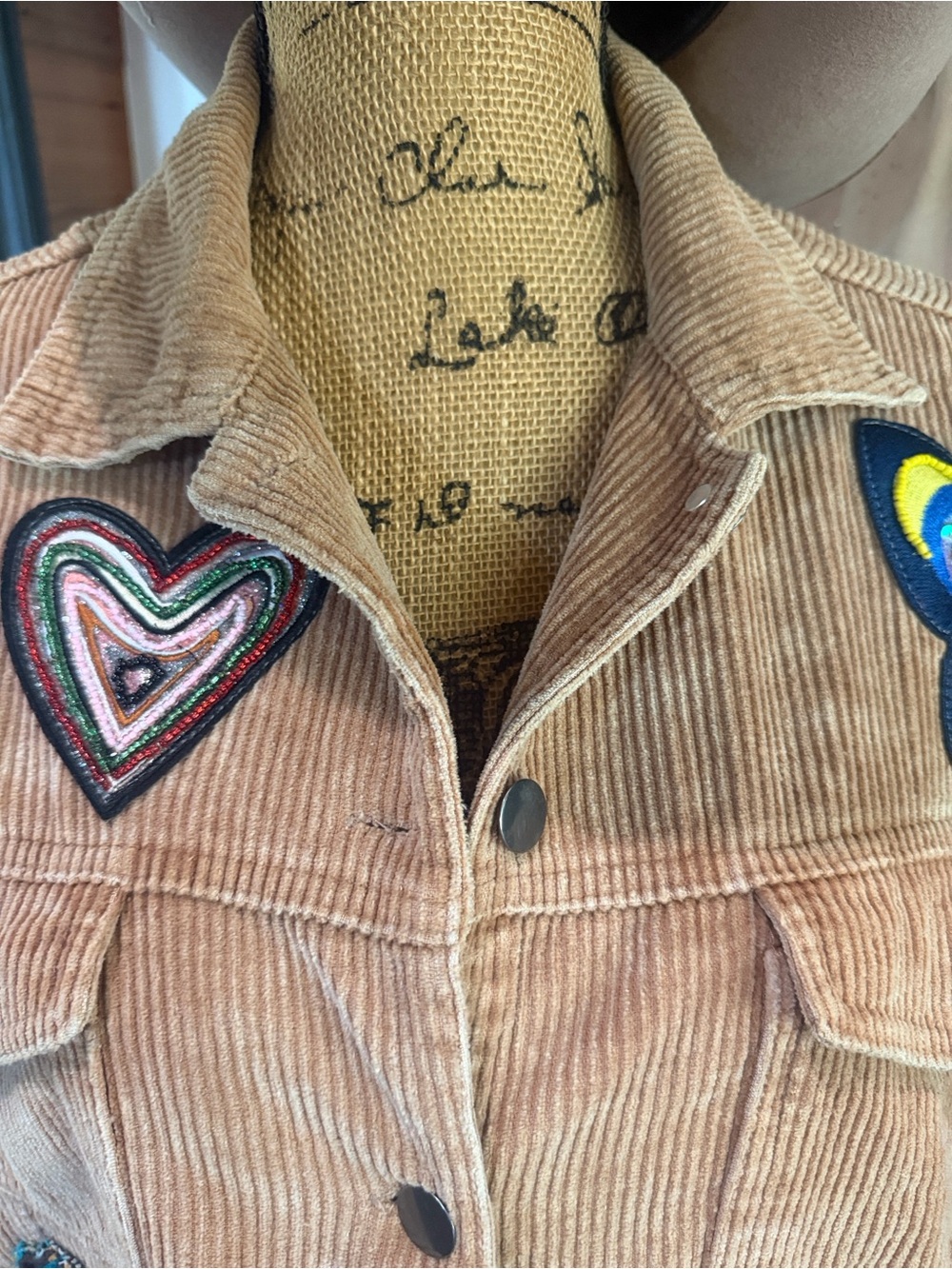 POL corduroy Jacket in Brown - Picture 4 of 7